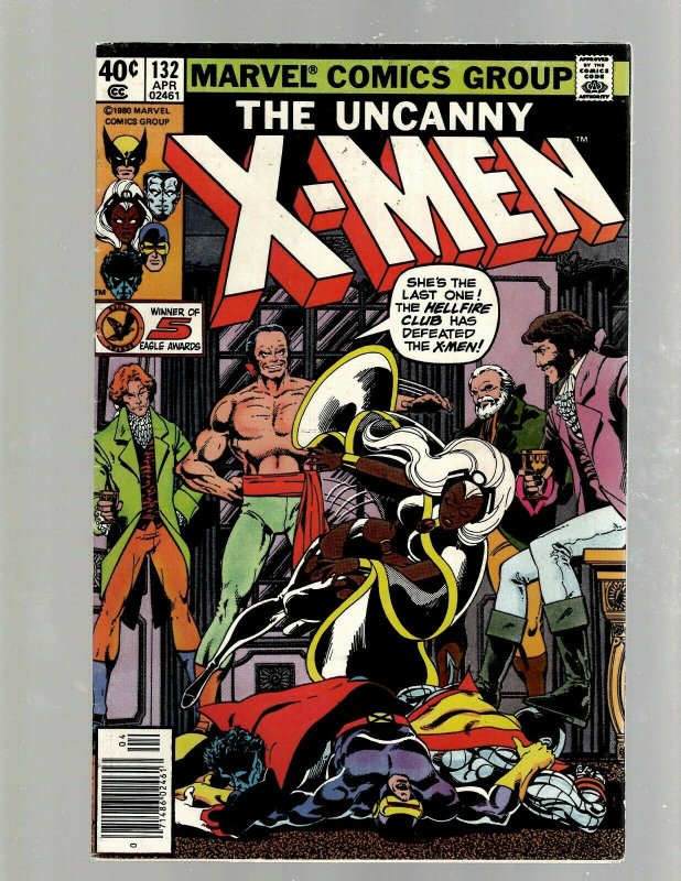 (Uncanny) X-Men # 132 VF Marvel Comic Book Beast Angel Cyclops Magneto SM19