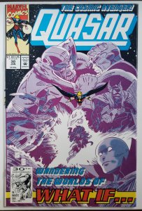 Quasar 30 1st Venomized character on cover only