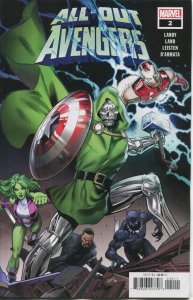 All-Out Avengers #2 2022 Land Cover A Marvel Comics H03