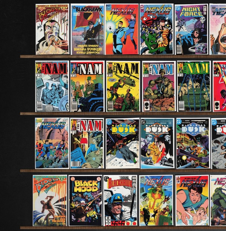Huge Lot 140+ Comics with The &, Ka Zar The Savage, Nexus & More!