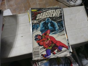 DAREDEVIL  # 206 marvel 1984 KINGPIN FOGGY MATT   SAVAGE