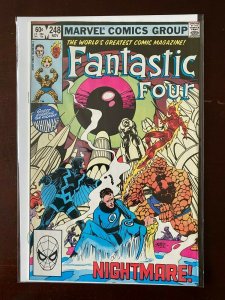 Fantastic Four #248 Inhumans appearance direct edtion 7.0 (1982)