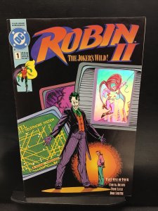 Robin II: The Joker's Wild! #1 Video Screens Cover (1991)vf