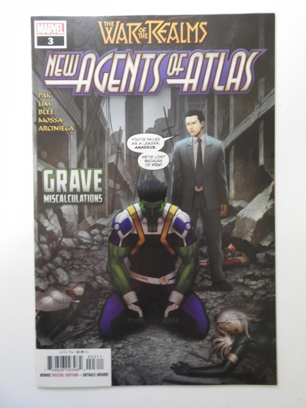 War of the Realms: New Agents of Atlas #3 (2019) NM- Condition!