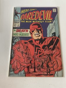 Daredevil 41 Fine+ Fn+ 6.5 Marvel 1968