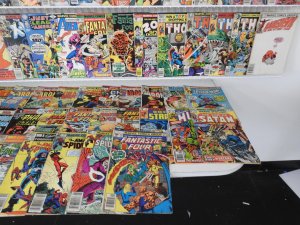 Huge Lot Silver/Bronze Comics W/Spider-Man, X-Men, FF, Avengers+ See Description