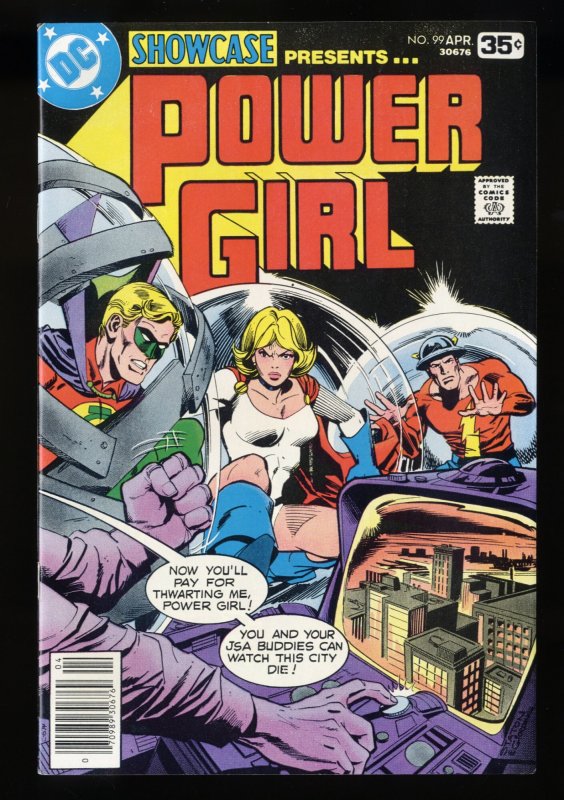 Showcase #99 NM 9.4 Power Girl!