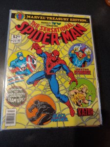 MARVEL TREASURY EDITION #22 THE SENSATIONAL SPIDER-MAN
