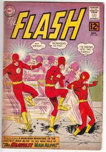 Flash, The #132 (Nov-62) FN/VF- Mid-High-Grade Flash