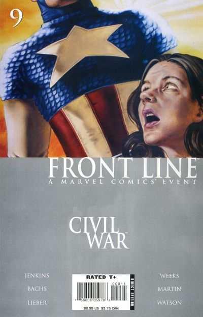 Civil War: Frontline #9, NM + (Stock photo)