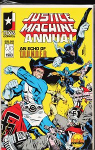 Justice Machine Annual (1983) T.H.U.N.D.E.R Agents [Key Issue]