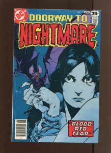 Doorway To Nightmare #3 - Blood Red Tear! (8.0) 1978