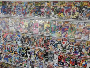 Huge Lot 180+ Comics:  ALL PETER PARKER SPECTACULAR SPIDER-MAN!! Avg VF- Cond!!