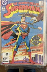 Adventures of Superman #424 Direct Edition (1987) Superman 