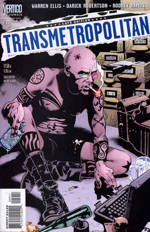 Transmetropolitan #29 VF/NM; DC/Helix | save on shipping - details inside