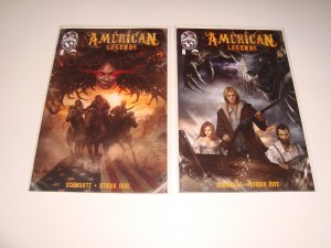 AMERICAN LEGENDS 1-5 plus 1:5 RETAILER INCENTIVE VARIANT (2014)