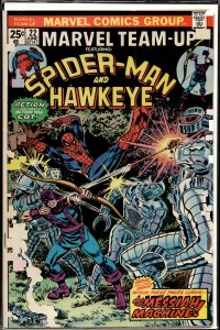 Marvel Team-Up #22 (1974) Hawkeye