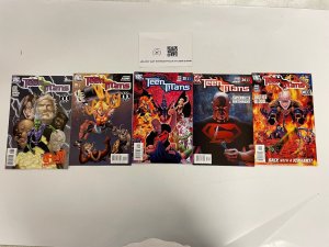 5 Teen Titans  DC Comics # 24 25 30 35 36      92  NO10