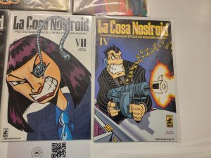 5 La Cosa Nostroid Fireman Press Comic Books #1 2 3 4 7 53 LP4