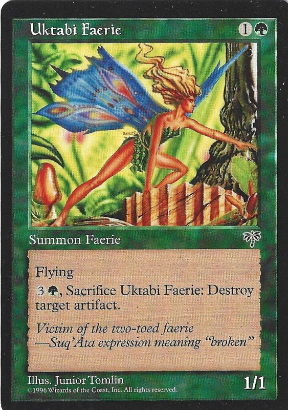 Magic the Gathering: Mirage - Uktabi Faerie