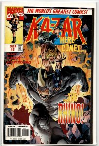 Ka-Zar #5 (1997) Ka-Zar