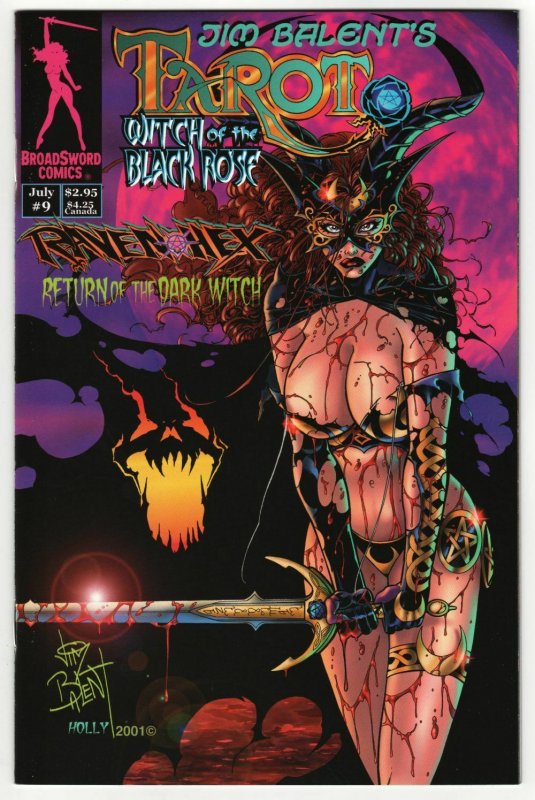 Tarot Witch Of The Black Rose #9 Cvr A (Broadsword, 2001) NM