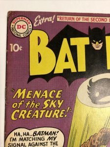 Batman (1960) # 135 (Good) Menace Ofvtyr Sky Creature