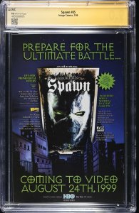 Spawn (1999) # 85 (CGC 9.0 SS) Signed Greg Capullo * Image Comics * McFarlane