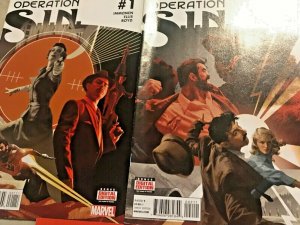 OPERATION SIN#1-5 VF/NM LOT 2014 MARVEL COMICS 