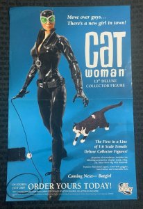 2007 CATWOMAN DC Direct 11x17 Promo Poster FN 6.0