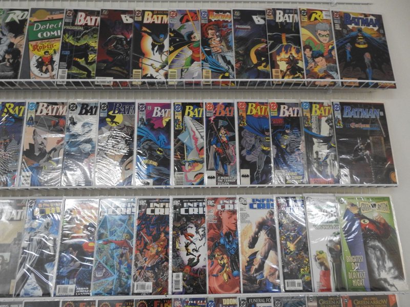 Huge Lot 130+ Comics W/ Batman, Infinite Crisis, Green Lantern+ Avg VF+ Cond!!