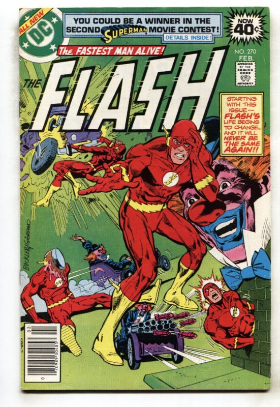 Flash #270--1979--First appearance of CLOWN--comic book