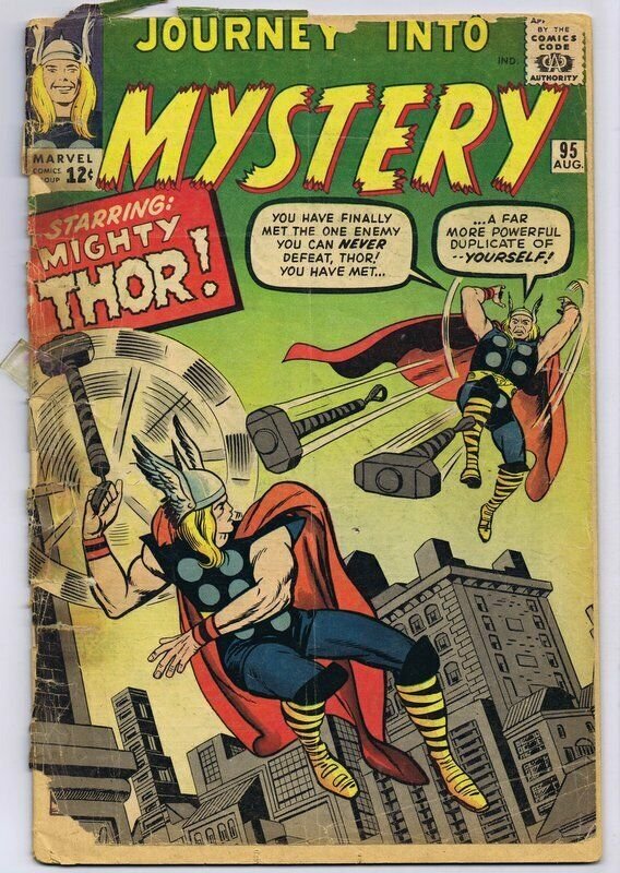 Journey Into Mystery with Thor #95 ORIGINAL Vintage 1963 Marvel 