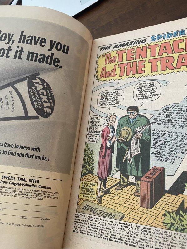 The Amazing Spider-Man #54 (1967)Doc ock wants Aunt may