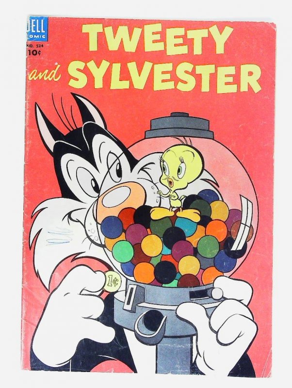 Tweety and Sylvester (1952 series)  #3, Fine- (Actual scan)