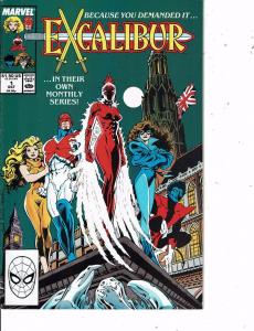 Lot Of 2 Excalibur Marvel Comic Book #1 2 Iron Man Thor ON14