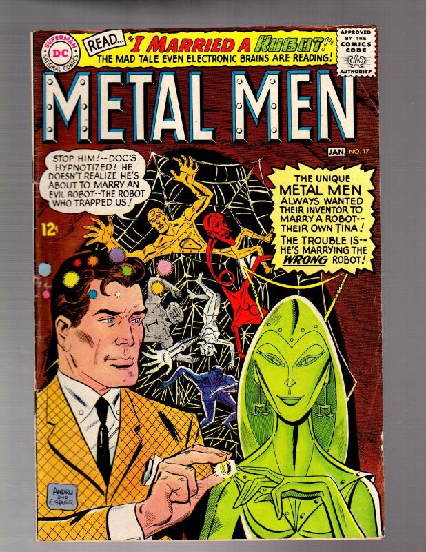 METAL MEN 17 VERY GOOD January 1966