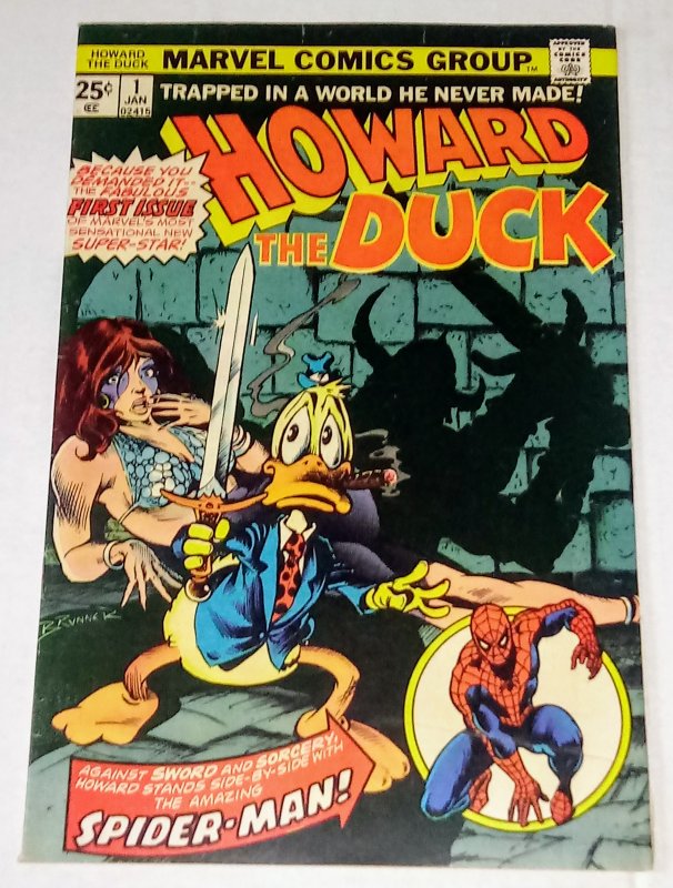 Howard the Duck #1. (VF-) id#19a)