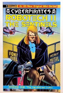 Robotech II: The Sentinels Cyberpirates #1 (March 1991, Eternity) 8.5 VF+