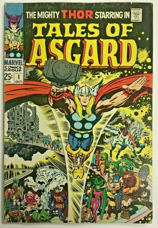 TALES OF ASGARD#1 FN/VF 1968 MARVEL SILVER AGE COMICS