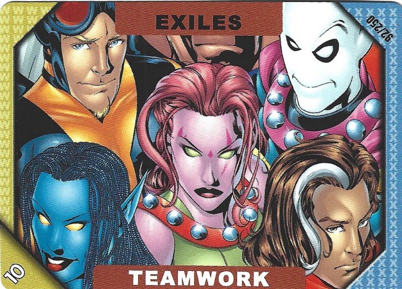 2001 Marvel Recharge: Teamwork - Exiles