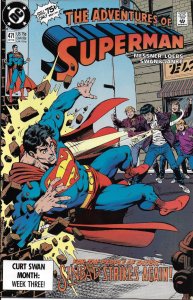 Adventures of Superman #471a Direct Edition (1990)