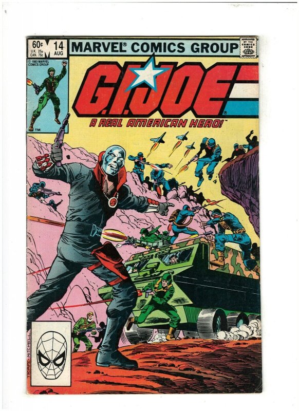 G.I. Joe ARAH #14 VG/FN 5.0 1st Print Marvel Comics 1st Destro app. 1983