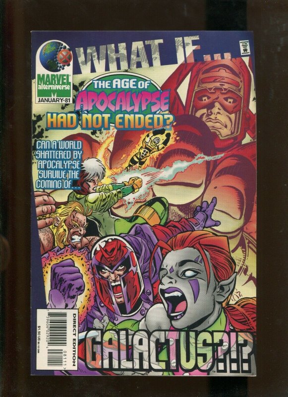 WHAT IF..THE AGE OF APOCALYPSE HAD NOT ENDED? #81 (9.2) GALACTUS? 1996