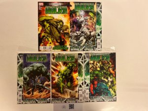 5 Hulk Marvel Comic Books # 612 615 616 617 618 Defenders Spiderman 27 JS35