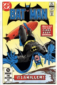BATMAN #352-zeppelin cover-DC comic book