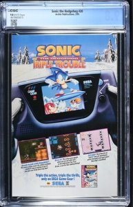 Sonic the Hedgehog #20 1995 Archie Publications CGC 9.8 White Pages 013