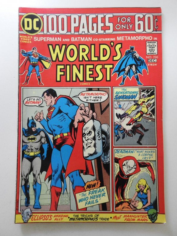 World's Finest Comics #226 (1974) Fine Condition