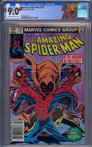 AMAZING SPIDER-MAN #238 CGC 9.0 1ST HOBGOBLIN JOHN ROMITA SR & JR NEWSSTAND