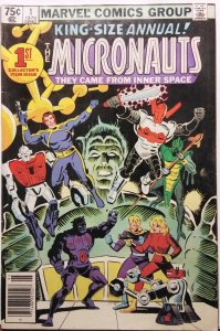 Micronauts Annual #1 Newsstand Edition (1979)